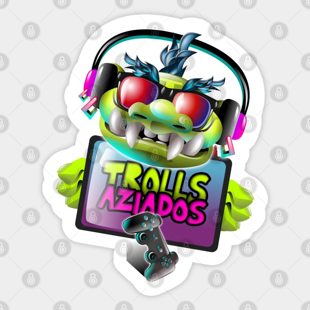 Cool Troll Sticker by fakeface